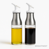 BrightNest Oil & Vinegar Cruet Bottle Set, 2 Piece