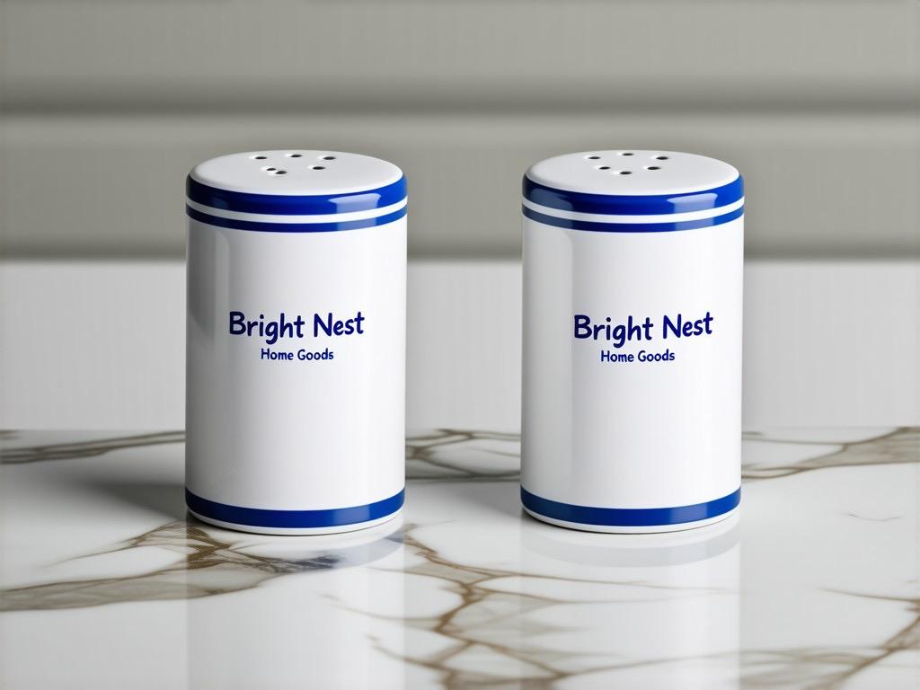 Ceramic Salt & Pepper Shaker Set