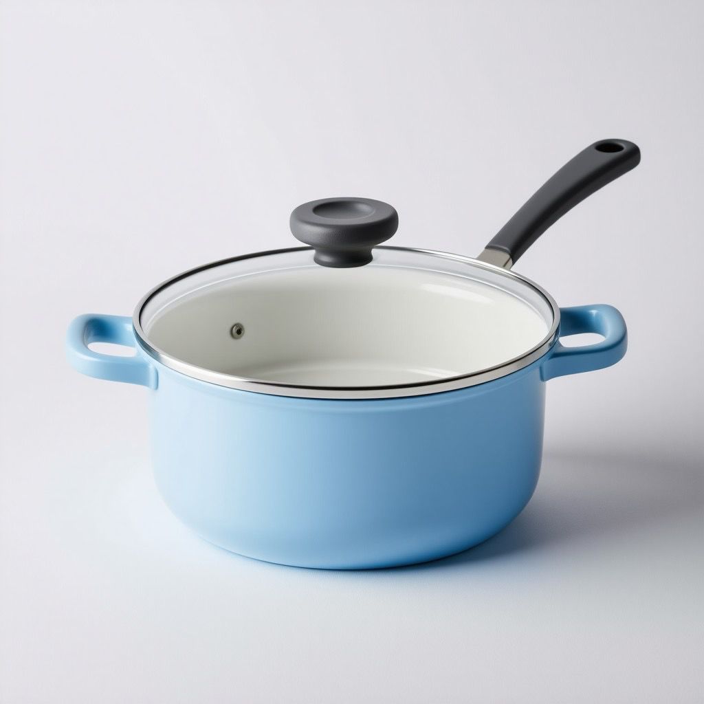 BrightNest 2.5 Qt Ceramic Saucepan with Lid