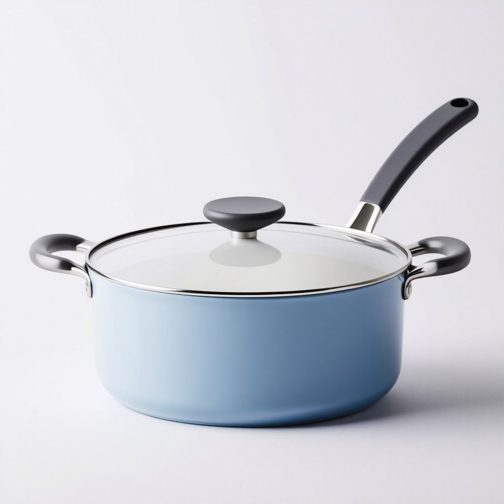 BrightNest 1.5 Qt Ceramic Saucepan with Lid